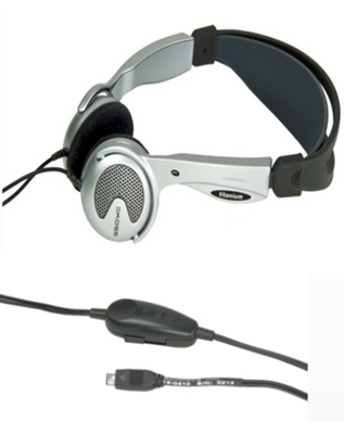 Traditional-Style Headphones with Micro USB