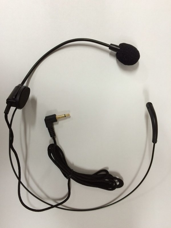 VoiceBuddy Rear wear headset boom microphone