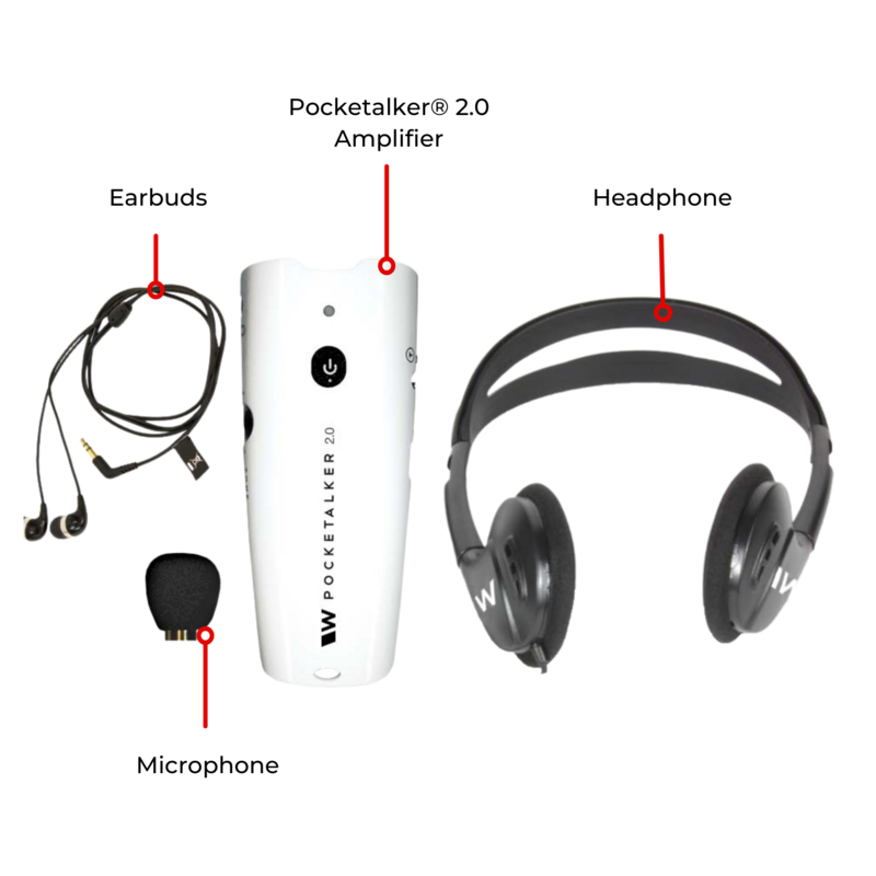 Pocketalker 2.0 Personal Sound Amplifier PKT E1