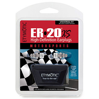 ER•20XS MOTORSPORTS High-Definition Earplugs