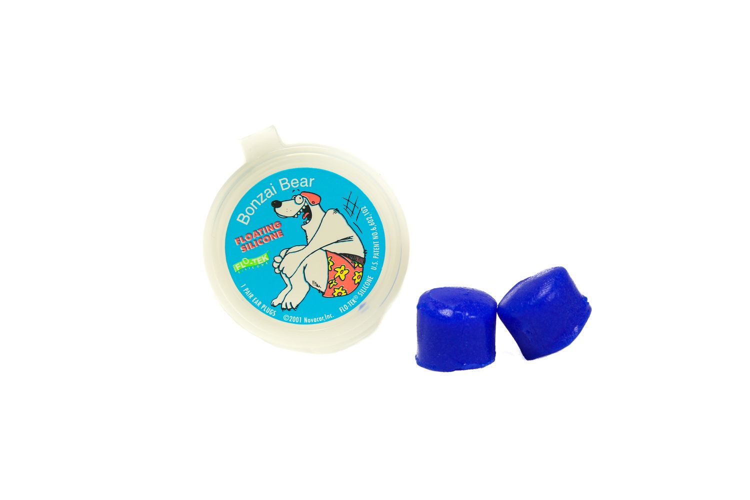 Putty Buddies Floating Earplugs (Pair) Pair of floating earplugs (blue color)