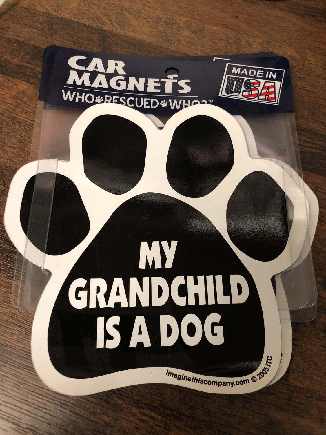My Grandchild Is A Dog Paw