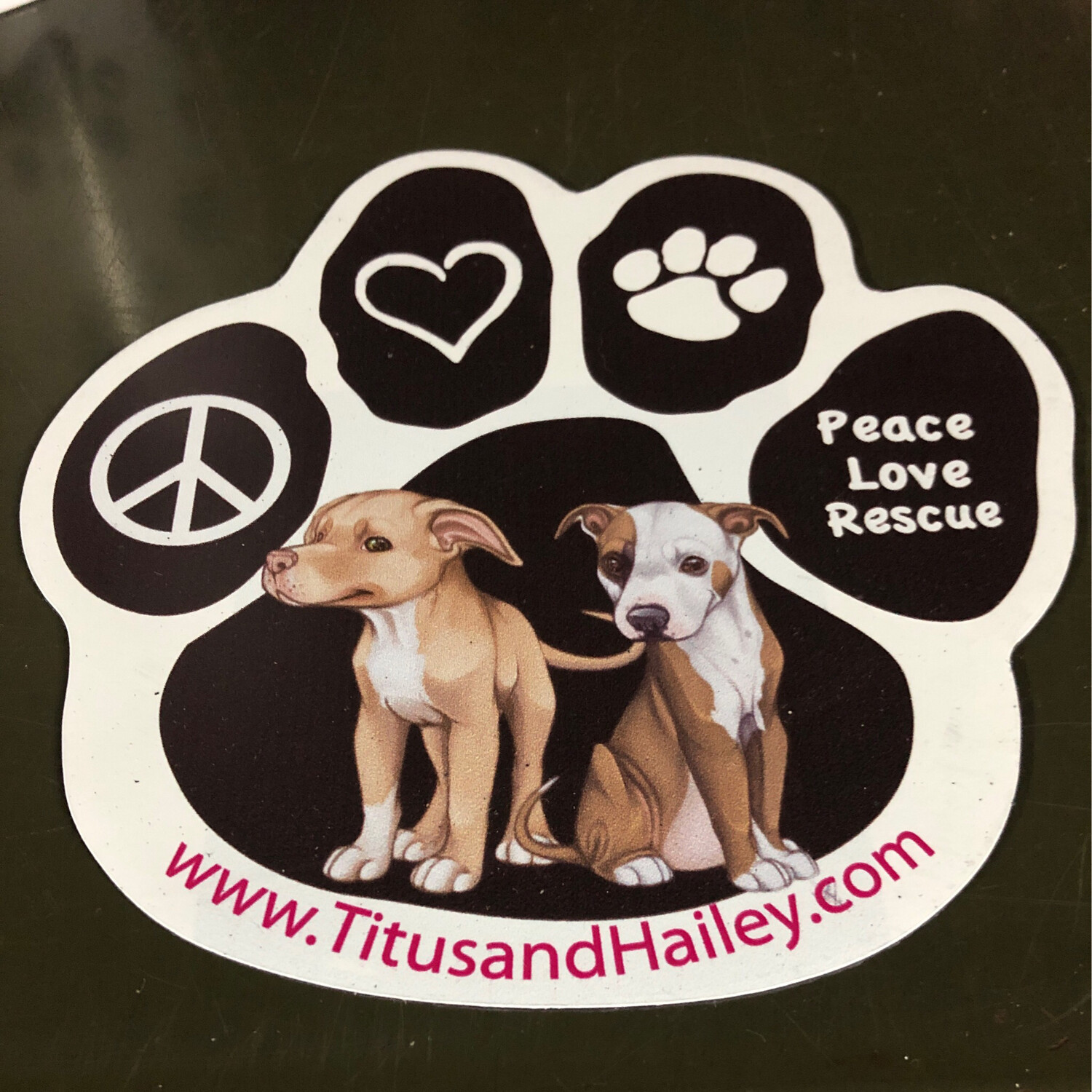Titus and Hailey Magnet