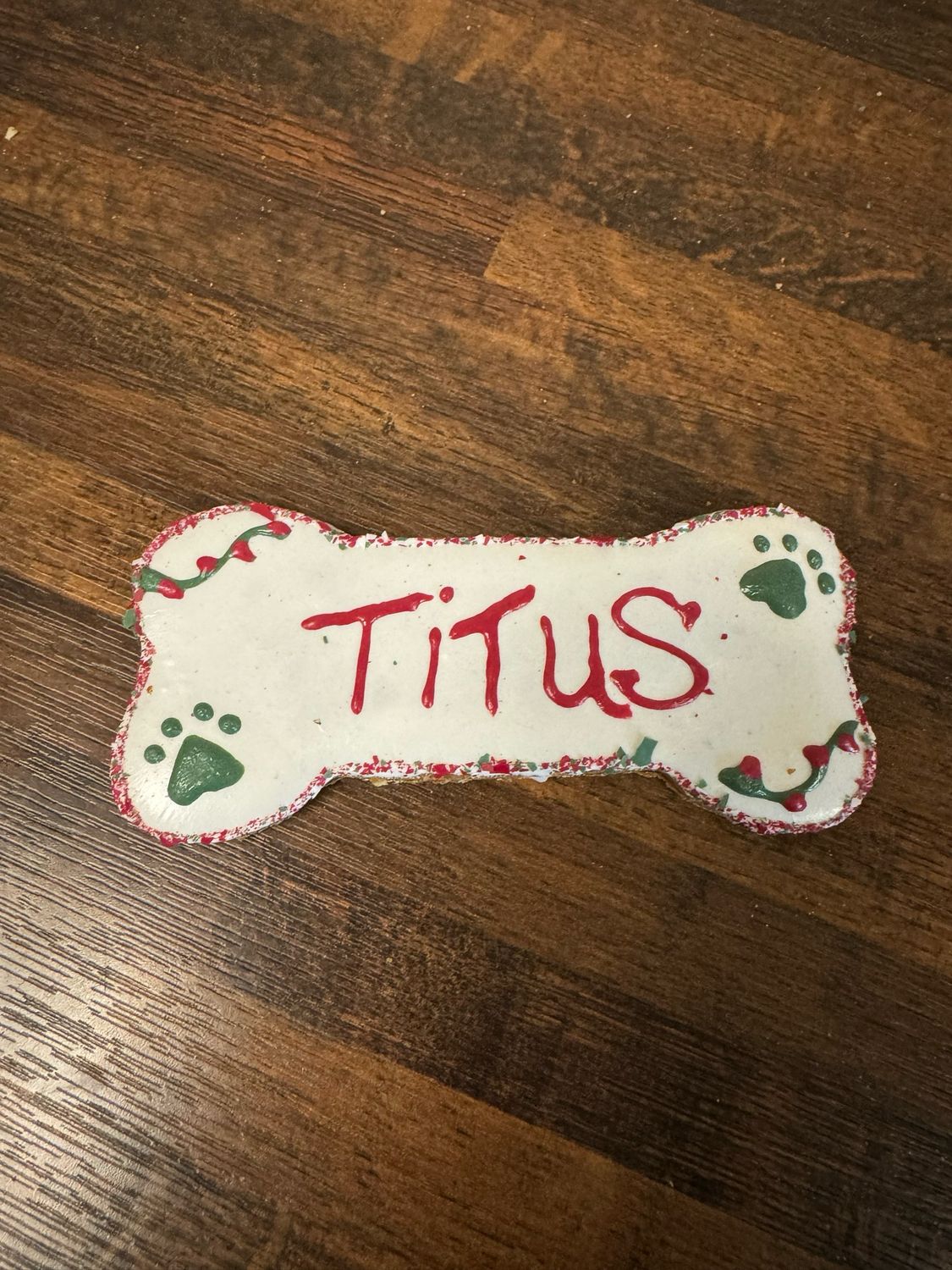 Personalized Holiday Bone
