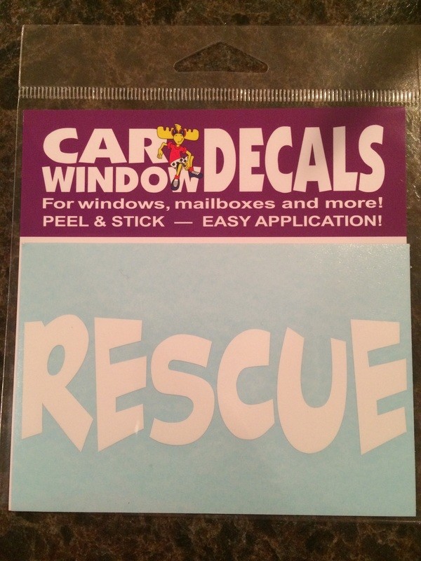 Rescue Decal
