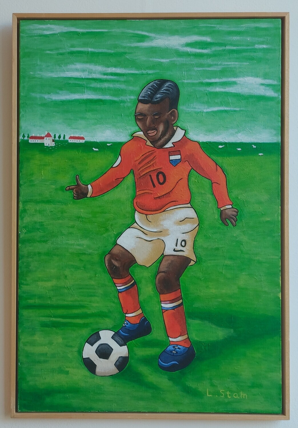 De plattelandsvoetballer