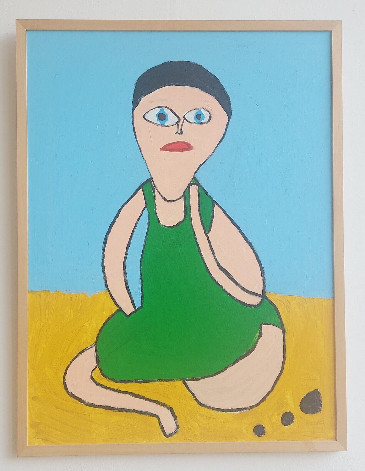 Het meisje op het strand