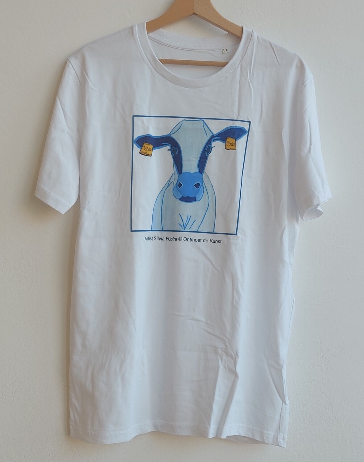 Shirt "Koe in Delftsblauw"