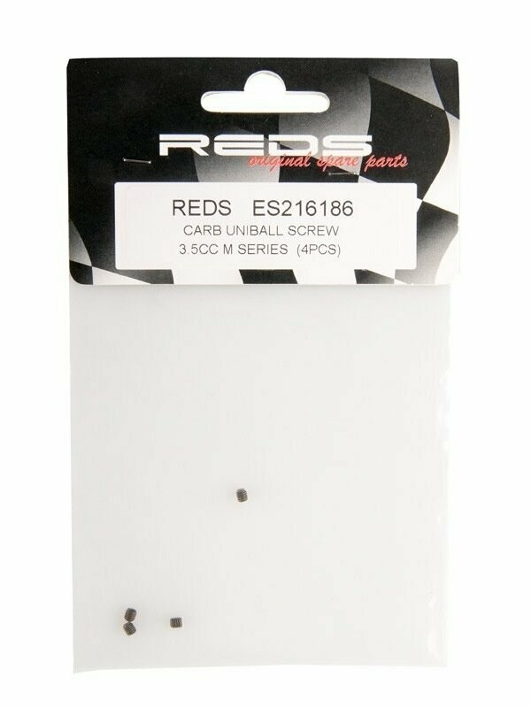 CARB UNIBALL SCREW 2.1CC M SERIES (4PC)