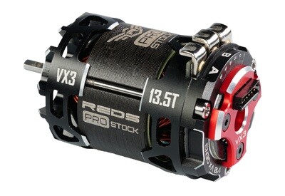 BRUSHLESS MOTOR REDS VX3 PRO STOCK 540 13.5T 2 POLE SENSORED HIGH TORQUE FACTORY SELECTED