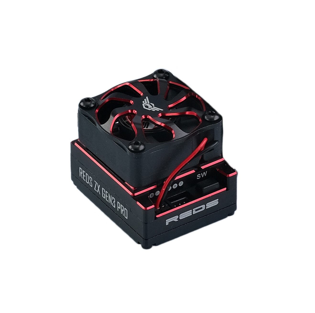 FAN COOLING REDS ESC 30X30X10 mm ZXPRO FAN COOLING REDS ESC 30X30X10 mm ZXPRO