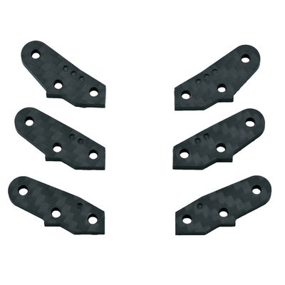 CARBON FIBER ACKERMAN STEERING PLATES FOR SWORKZ S35