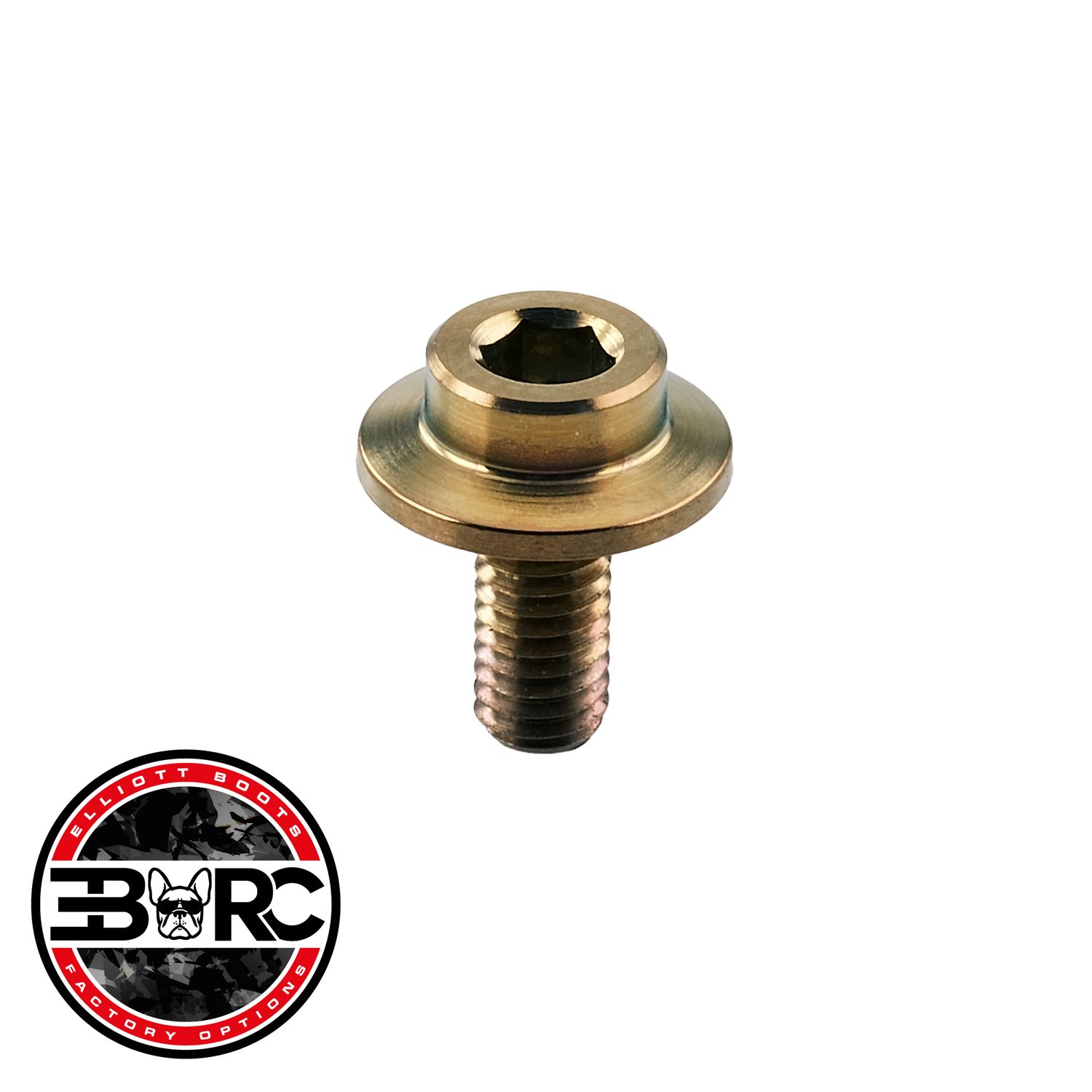 CLUTCH RETAINER SCREW TITANIUM OFF ROAD, GOLD CLUTCH RETAINER SCREW TITANIUM OFF ROAD, GOLD