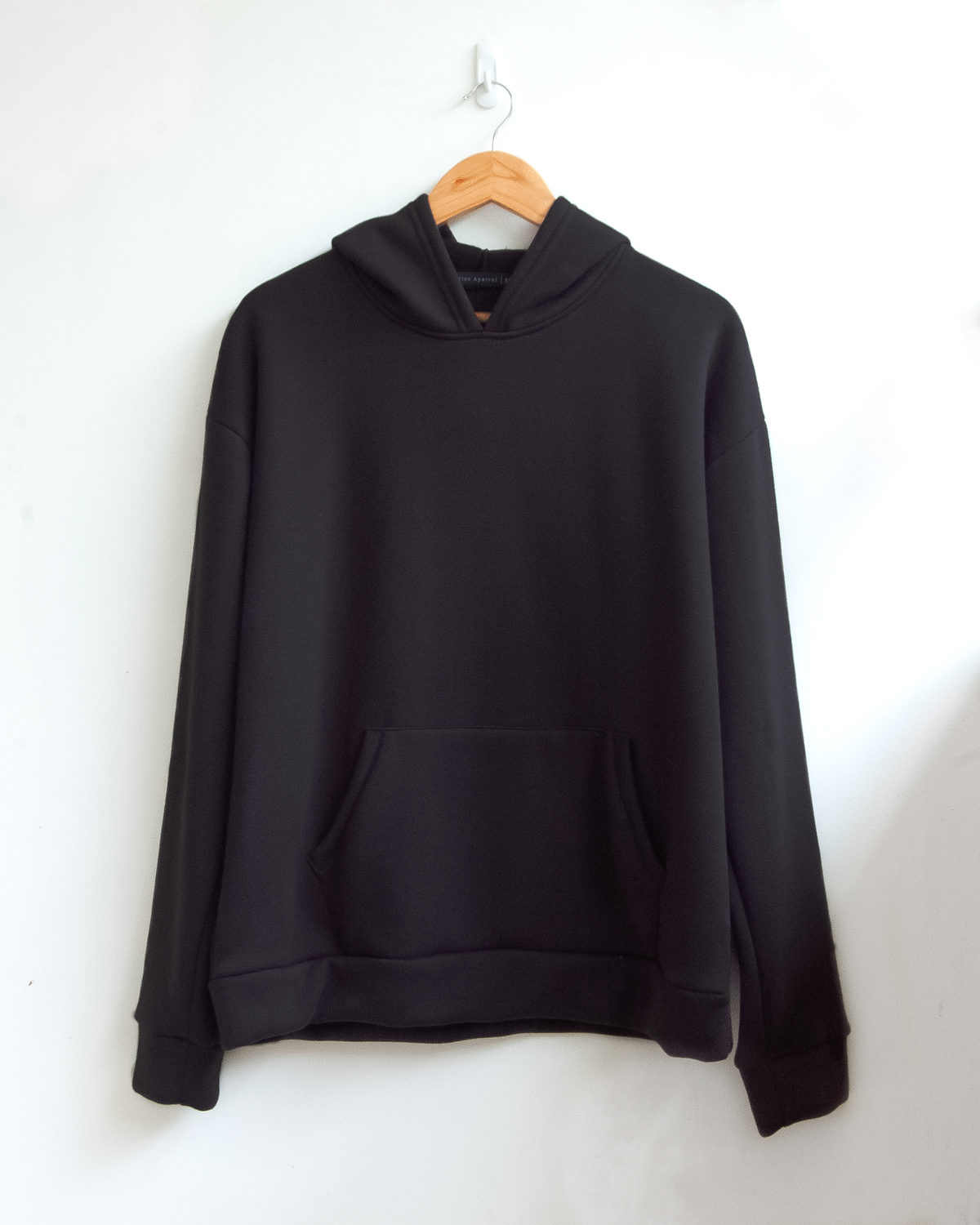 Just Black Hoodie
