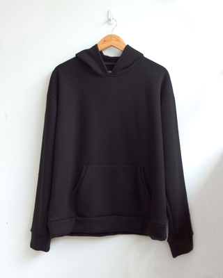 Just Black Hoodie