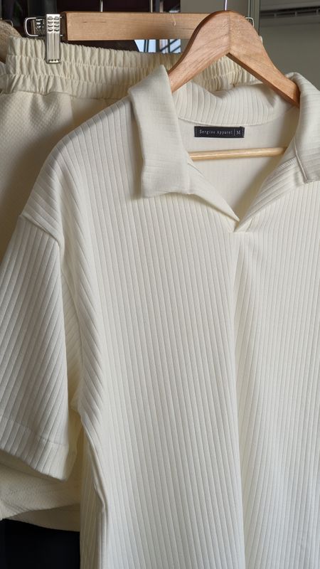 Cream Lines Polo