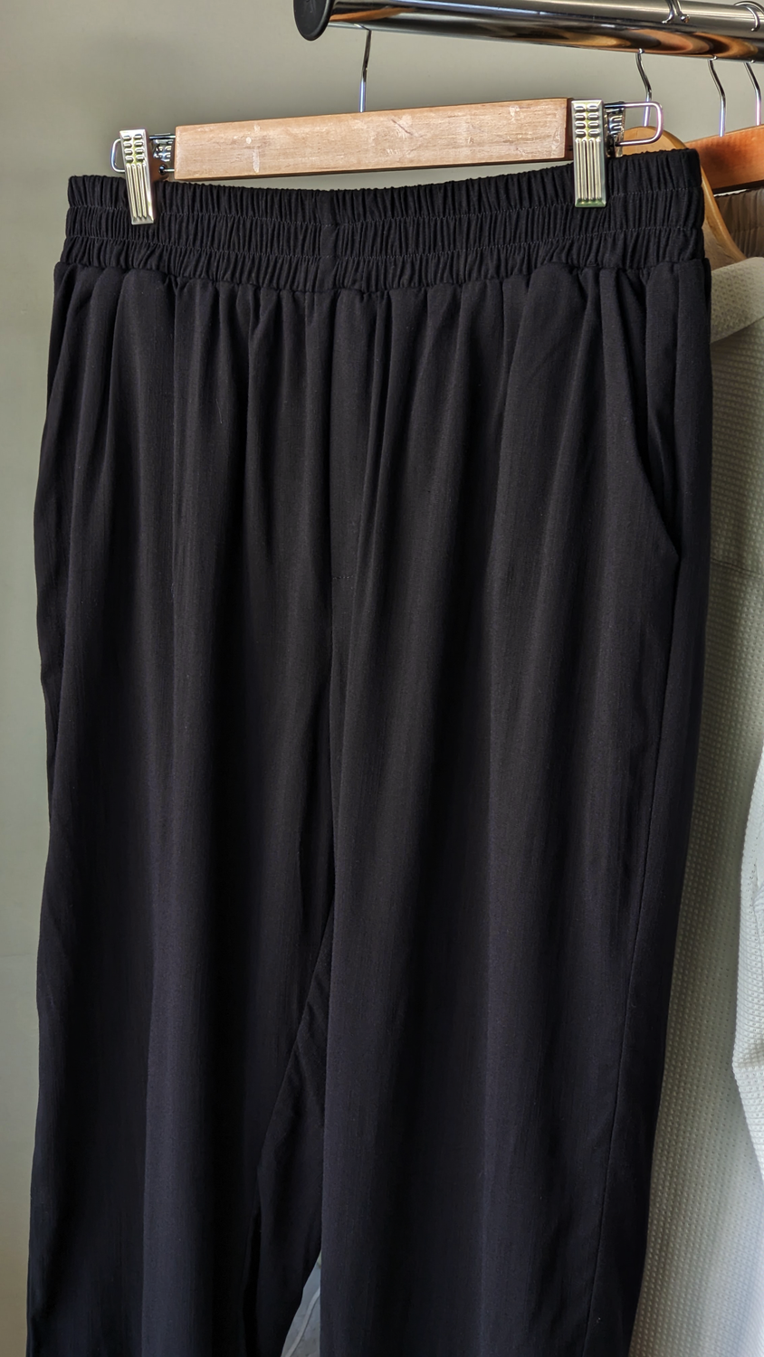 Black Linen Pants