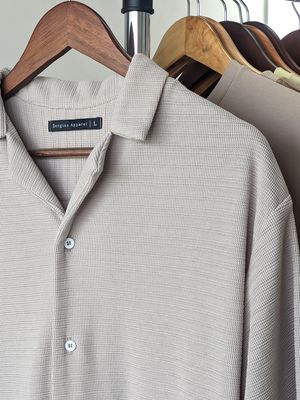 Grey Knit Shirt