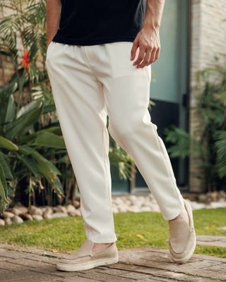 Cream Pants