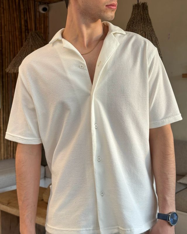 Cream Shirt