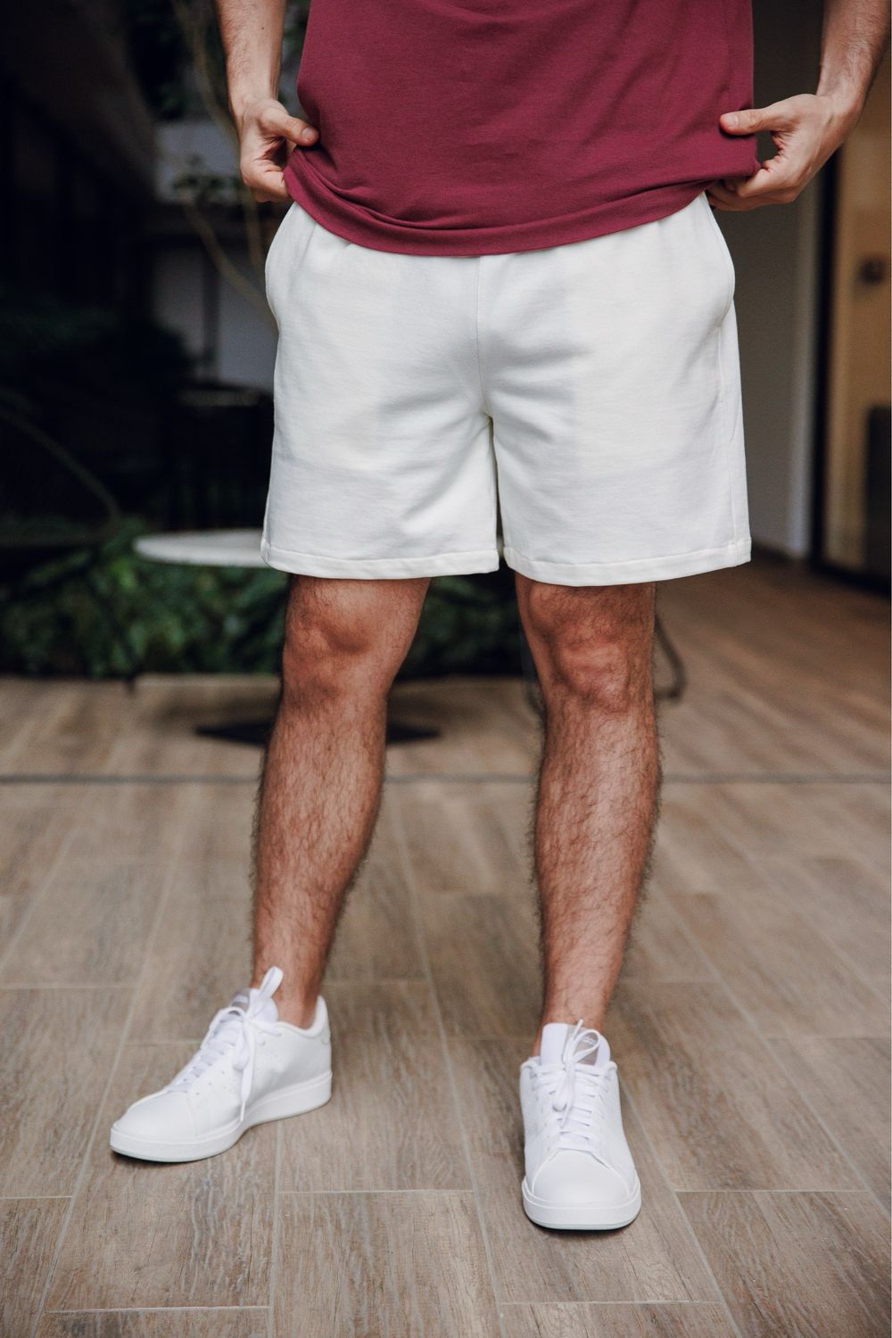 Cream Short