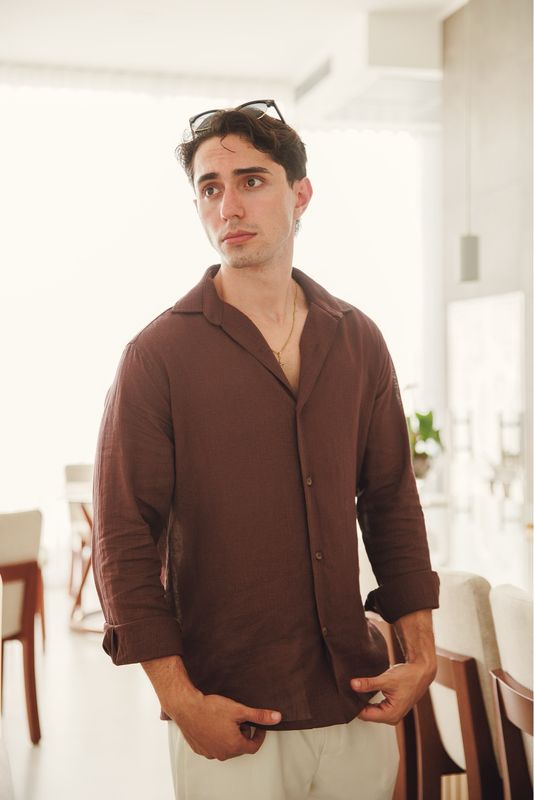 Mocca Lino Shirt