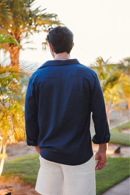 Ocean Lino Shirt
