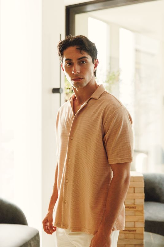 Beige Shirt