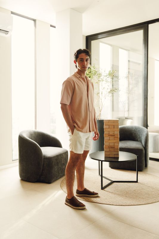 Beige Shirt