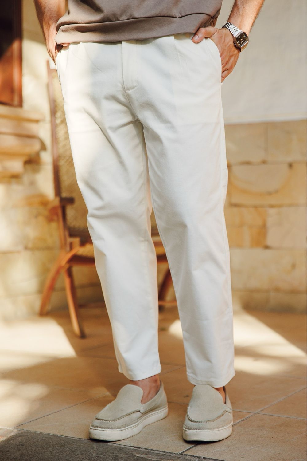 Seul Cream Pants