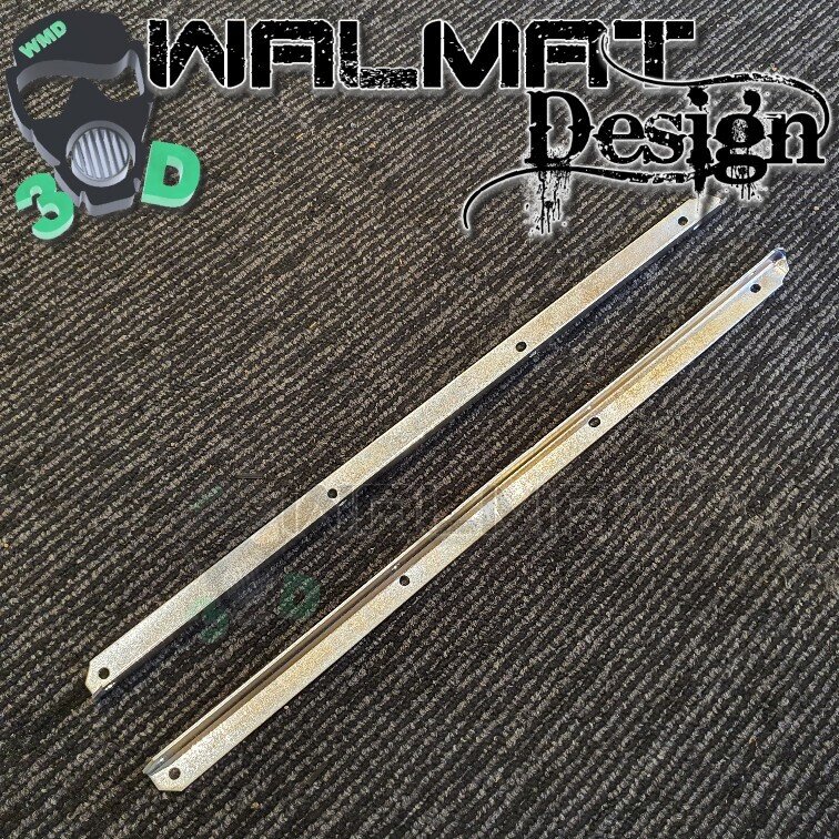 Holden HK HT HG Metal rails - to suit Auto or Manual Console