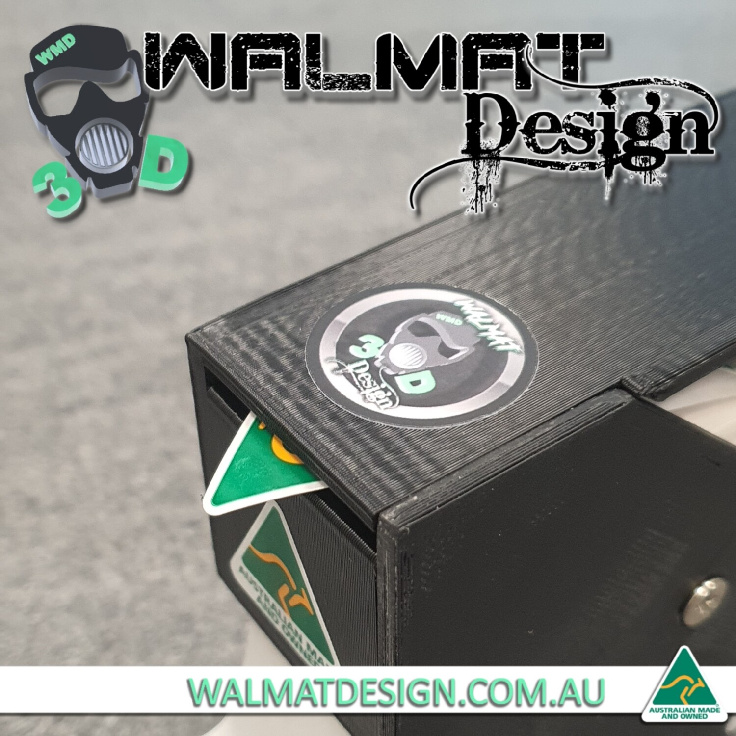 Australian made 23mm sticker roll dispenser - Australian made and owned