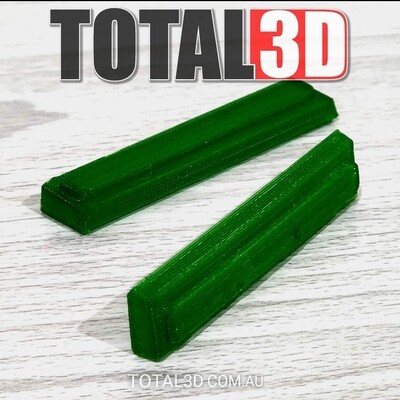 HKTG Heater / Radio Control dash panel light insert - GREEN Lens