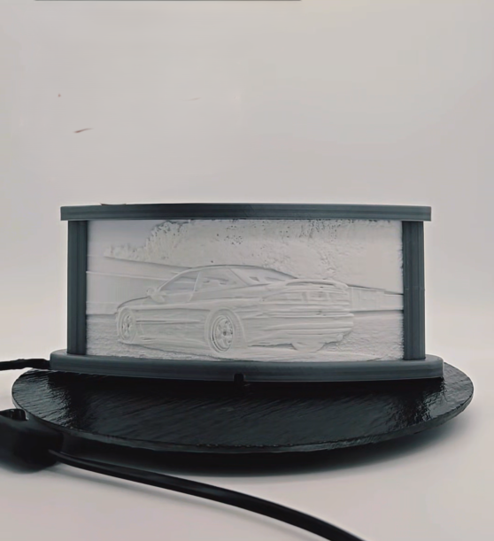 lampe litophane ovale