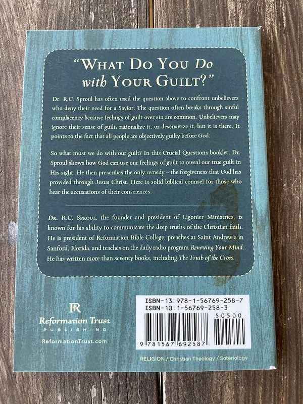 What Can I Do with My Guilt?