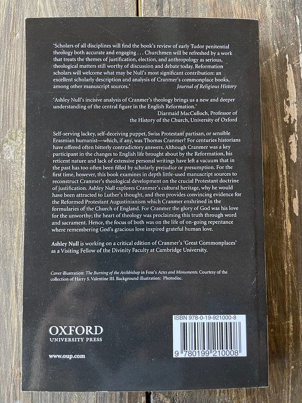 Thomas Cranmer's Doctrine of Repentance: Renewing the Power Of Love