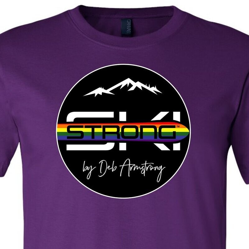 SkiStrong™  Purple T-Shirt