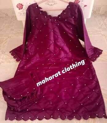 Cross Pintex Two Piece Dress