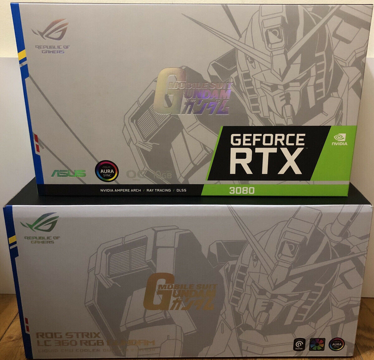 ASUS ROG STRIX GeForce RTX 3080 / ROG STRIX LC 360 RGB GUNDAM LIMITED EDITION