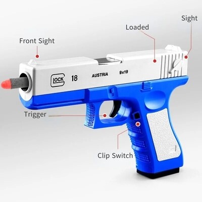 M1911Blue Manual Airsoft Pneumatic Gun