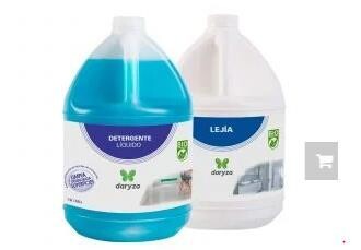 Pack Detergente Líquido + Lejía Hipoclorito De Sodio 5.0% X Galón
