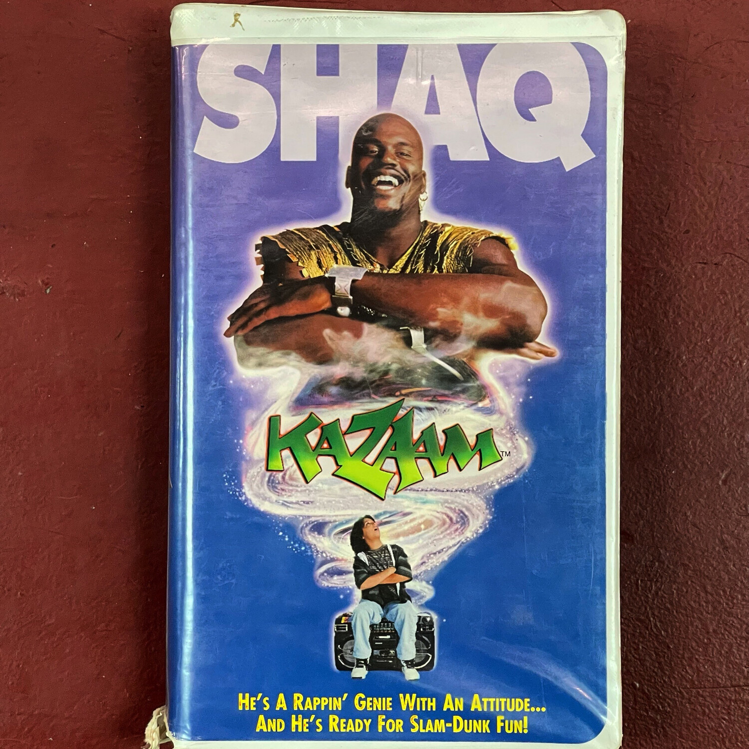 Shaq Kazaam 1990s Rare VHS Movie