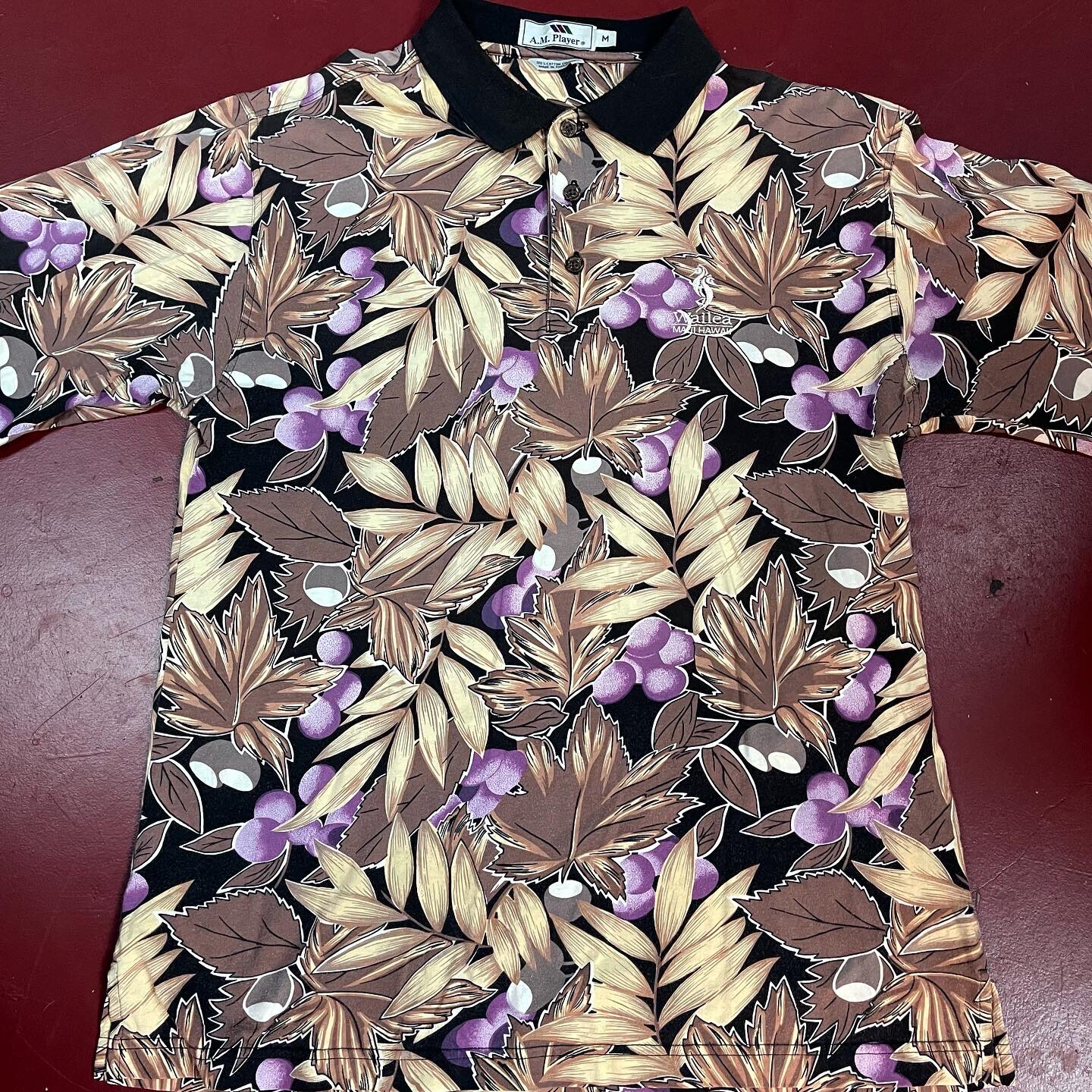 1980s Hawaiian Polo Shirt