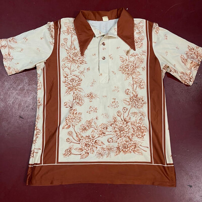 Vintage 70s polyester shirt