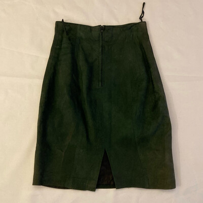 Vintage Leather Skirt
