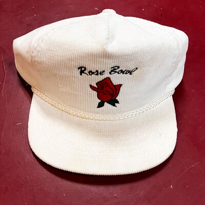 Deadstock 1980’s Corduroy Rose Bowl Snap Back Hat