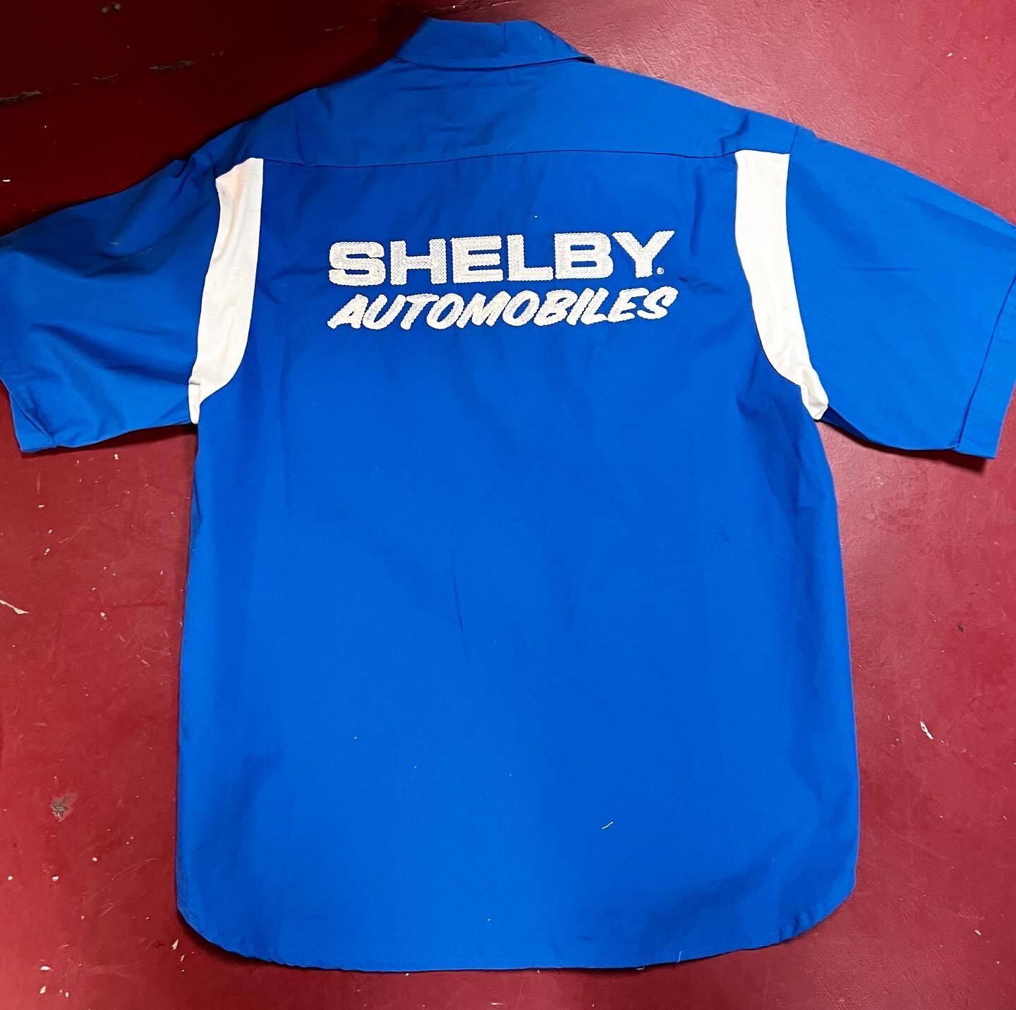 Vintage Shelby Automobiles Crew shirt.