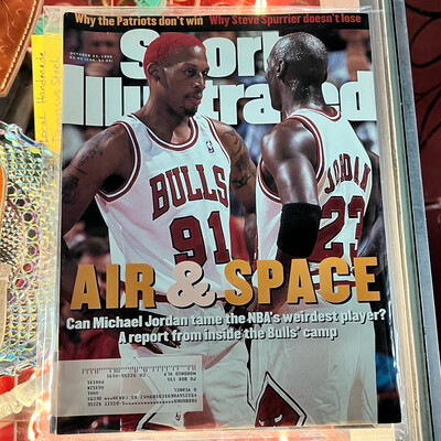 Sports Illustrated Dennis Rodman Michael Jordan