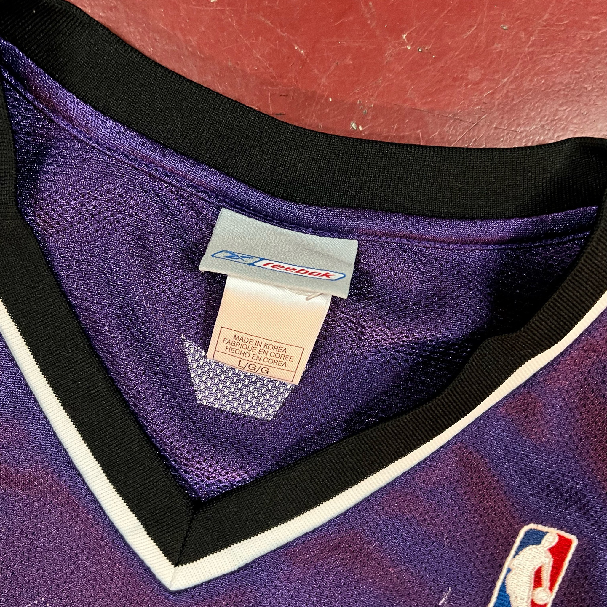 Reebok, Shirts, Authentic Nba Sacramento Kings Brad Miller Sewn  Basketball Jersey By Reebok