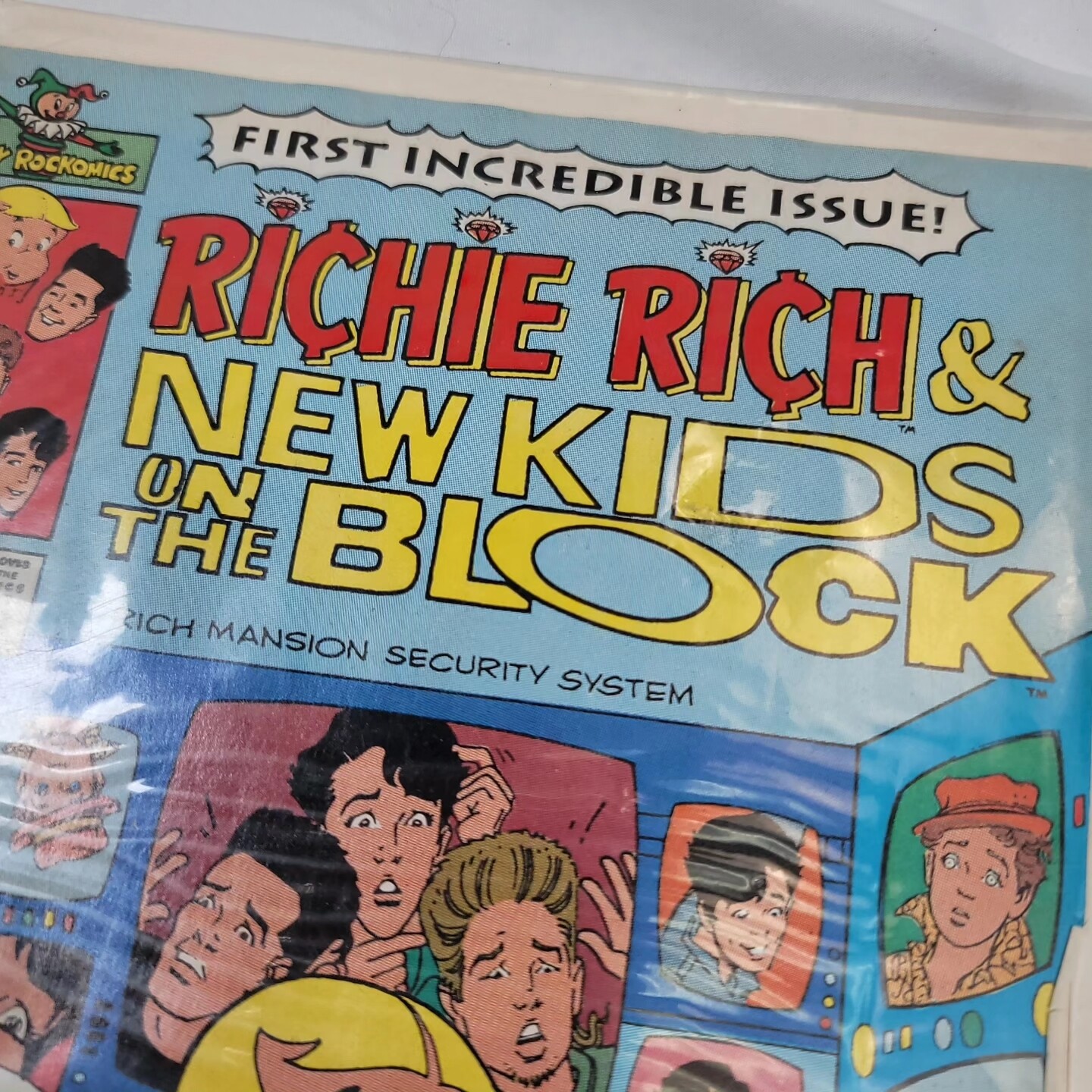 Richie Rich x New Kids on the Block Comis Book
